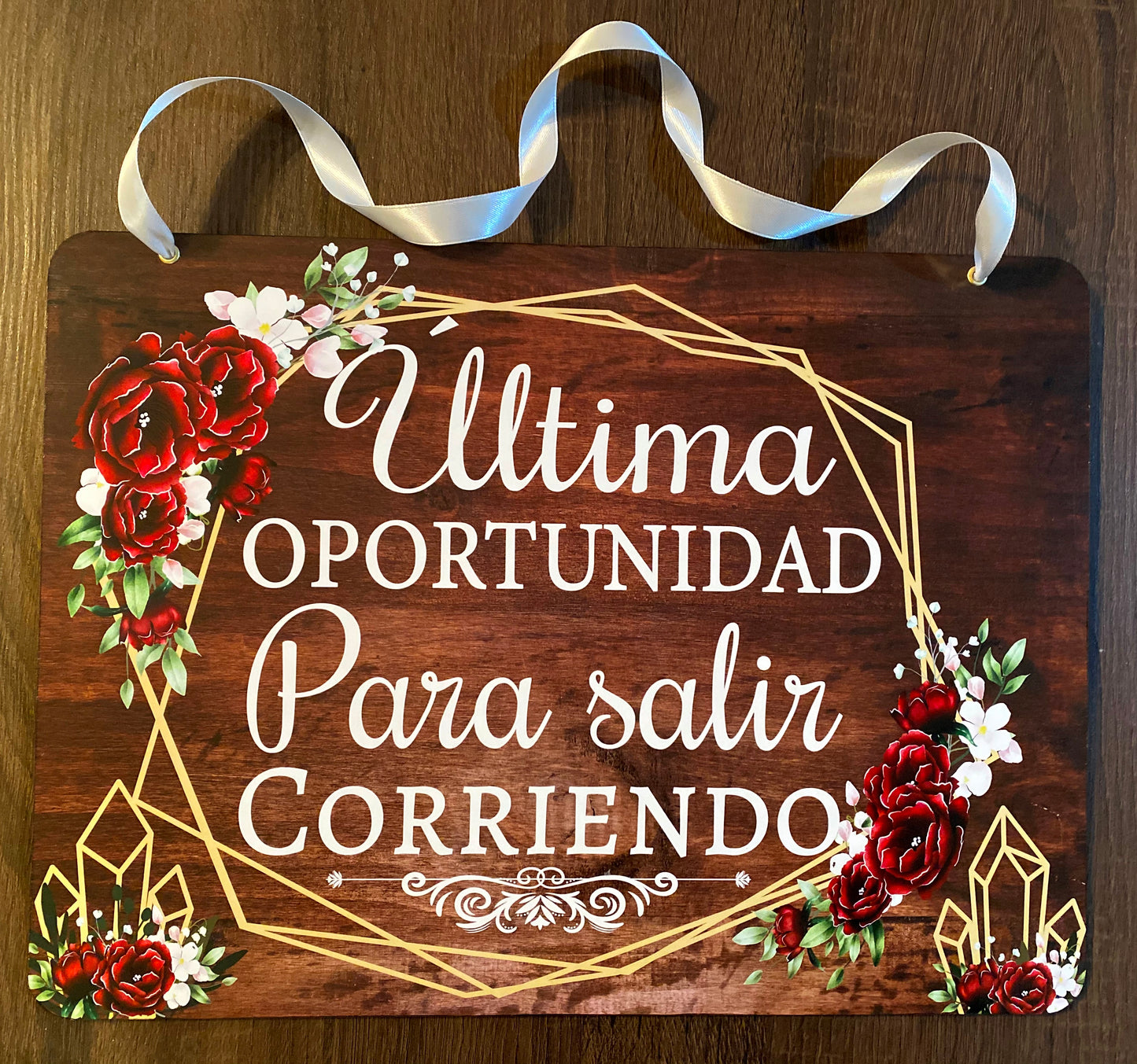 Letrero para Pajecito de Boda