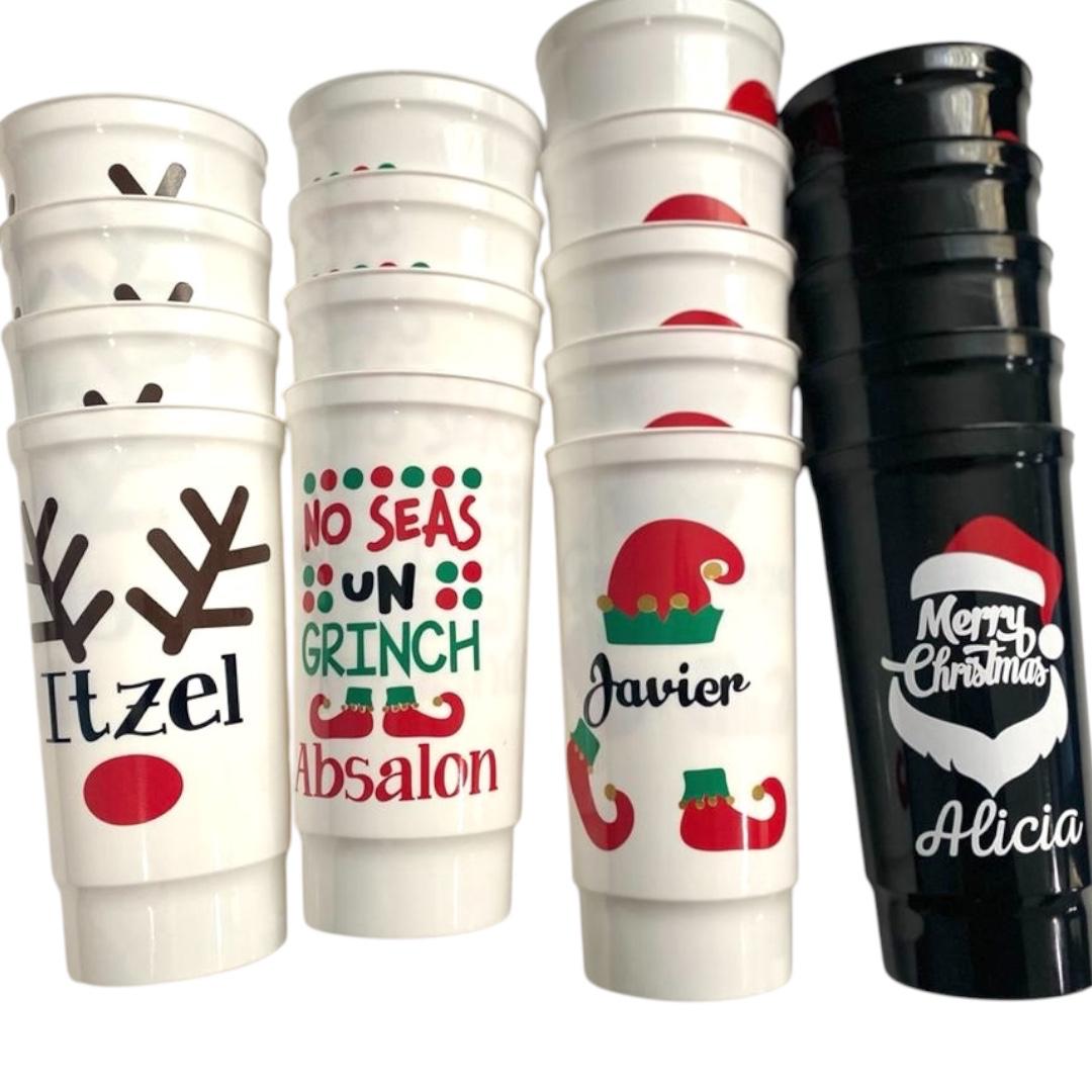 Vaso Bachelor Navideño y año nuevo
