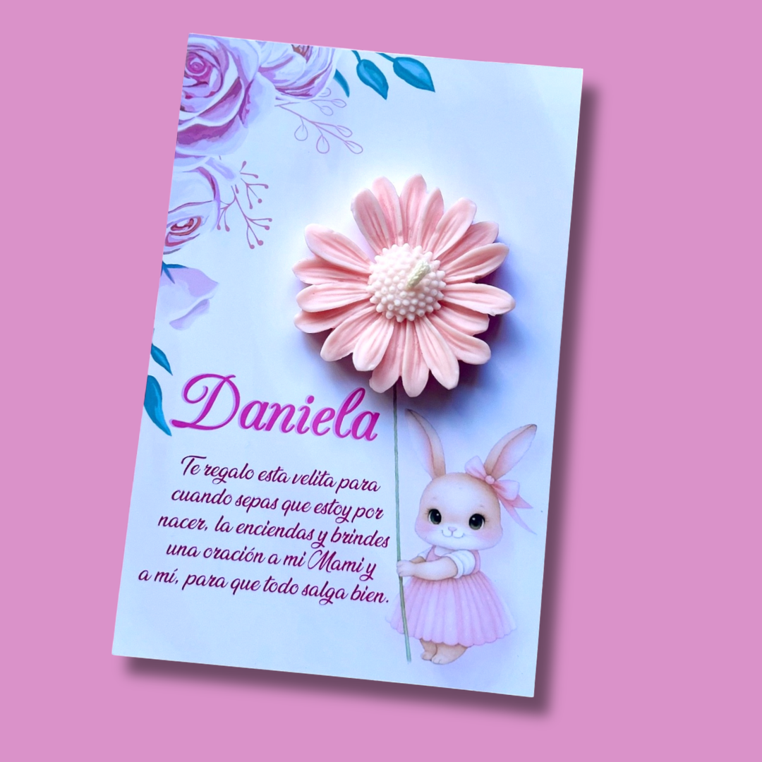 Velitas Margarita con oración