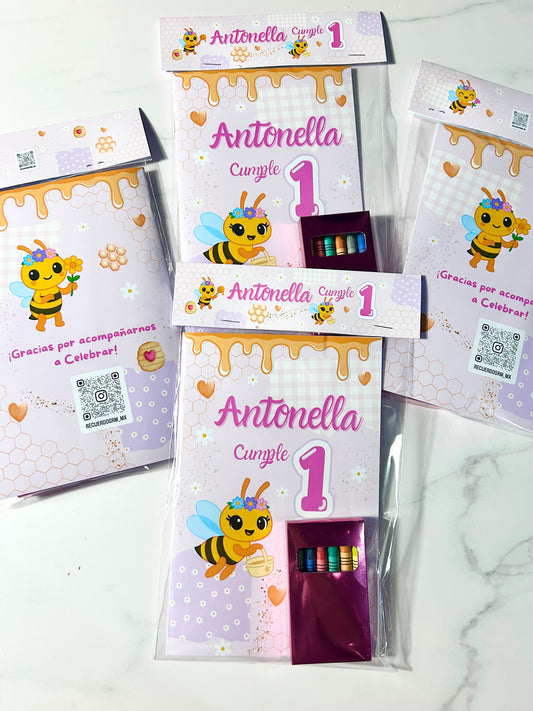 Libro de Colorear + Crayones